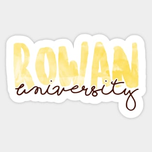 Rowan University Sticker